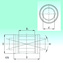 Bearing KN1232 images