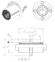 Bearing LMFM8UU images