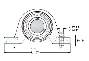 Bearing YAR 204-2FW/VA228 images