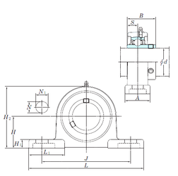 Bearing UCSP204H1S6 images