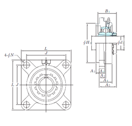 Bearing UKFS324 images