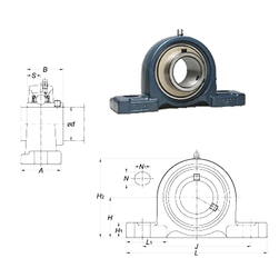 Bearing UCPX17-55 images