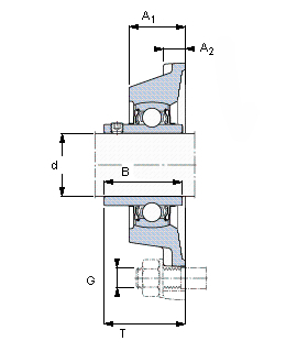 Bearing YAR 204-2FW/VA228 images