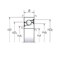 Bearing 15TAC47BDDG images