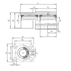 Bearing KTFN 12 C-PP-AS images