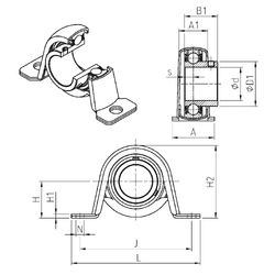 Bearing USPP201 images