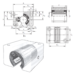 Bearing KGSNO12-PP-AS images