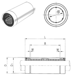 Bearing LME50LUU images