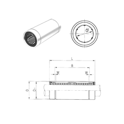 Bearing LM20LUU images