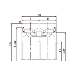 Bearing 15TAB04DB-2NK images