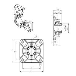 Bearing UKF326H images