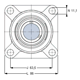 Bearing YAR 204-2FW/VA201 images