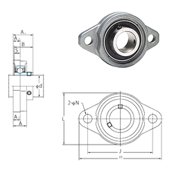 Bearing UFL000 images