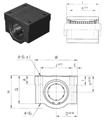 Bearing SCE50-B images