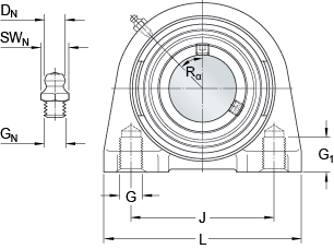 Bearing SYFJ 45 TF images