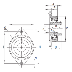 Bearing RCJTY35-N images