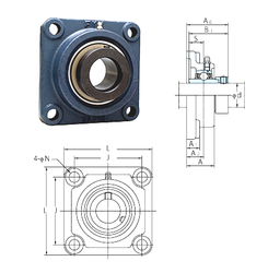 Bearing NANF204 images