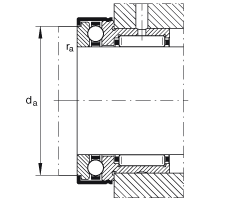 Bearing NKX70 images