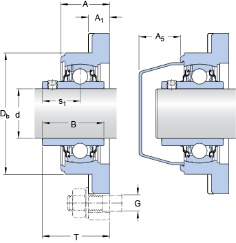 Bearing FYWK 50 LTHR images