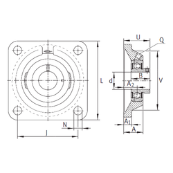 Bearing PCJY25-N images