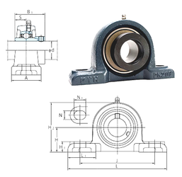 Bearing NAPK212 images