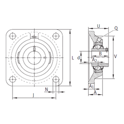 Bearing RCJY40-JIS images