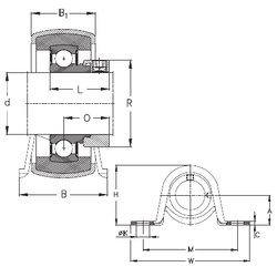 Bearing RPB20 images