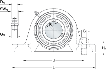 Bearing SY 40 TF images