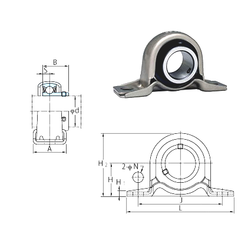 Bearing SBPP202-10 images