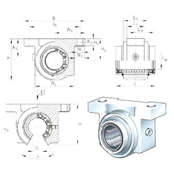 Bearing KGBO25-PP-AS images