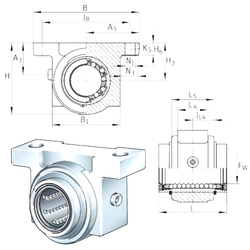 Bearing KGB12-PP-AS images