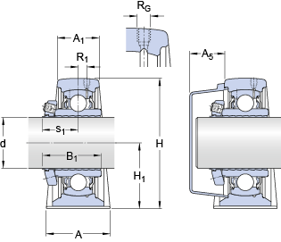 Bearing SY 60 LF images