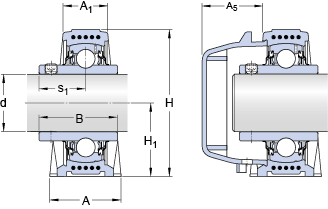 Bearing SYWK 25 YTH images