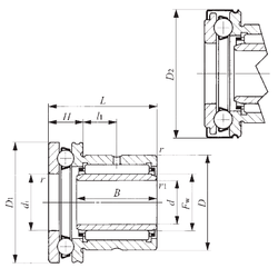 Bearing NAXI 1425Z images