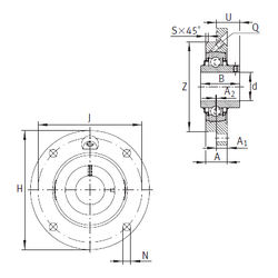 Bearing RMEY35-N images