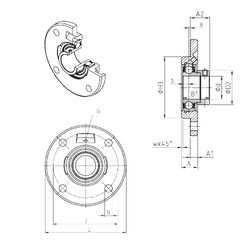 Bearing ESFCE204 images