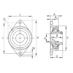 Bearing RCJTY5/8 images