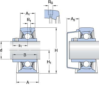 Bearing SY 40 TF images