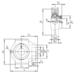 Bearing RTUE60 images