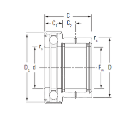 Bearing NAXK10Z images