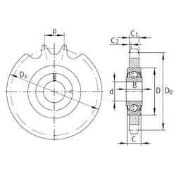 Bearing KSR20-L0-16-10-12-16 images