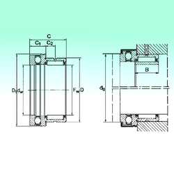 Bearing NKX 70 images