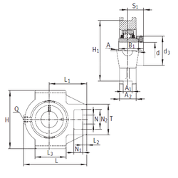 Bearing TTUE60 images