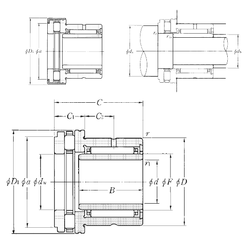 Bearing NKXR50T2Z+IR45×50×25 images