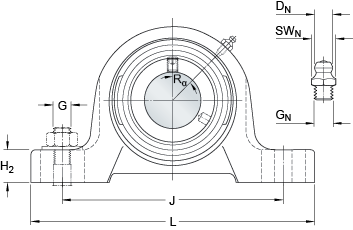 Bearing SYH 1.3/16 WF images