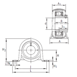 Bearing PBY25 images