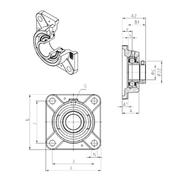 Bearing ESFE212 images