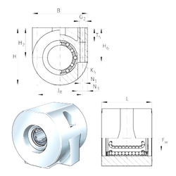 Bearing KGHA20-PP images