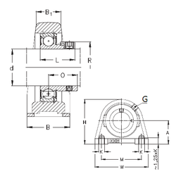 Bearing PSHEY60-N images