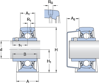 Bearing SY 40 TR images